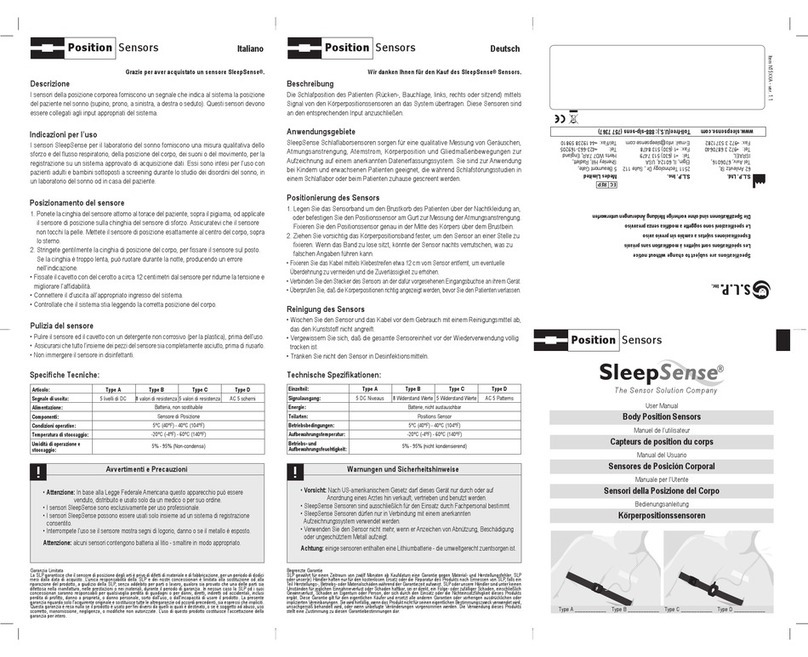 SLP SleepSense user manual