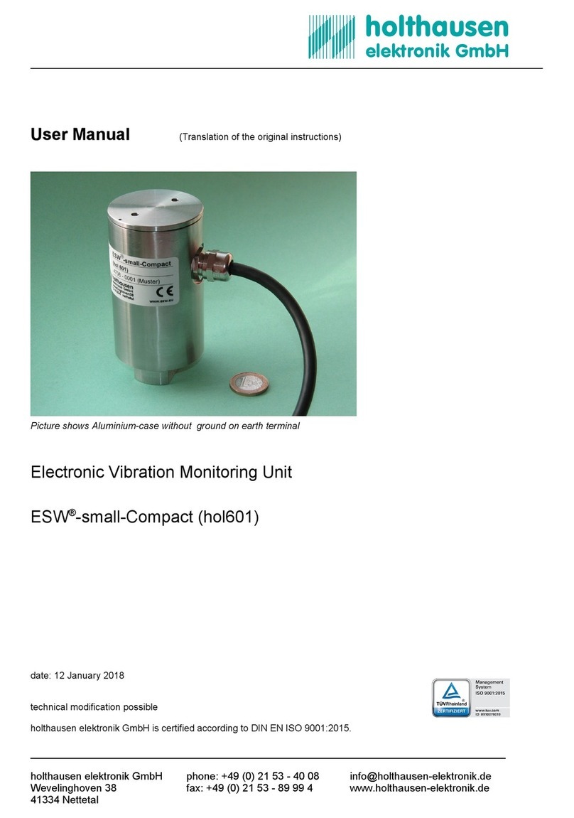 holthausen elektronik ESW-small-Compact user manual holthausen elektronik ESW-small-Compact user manual