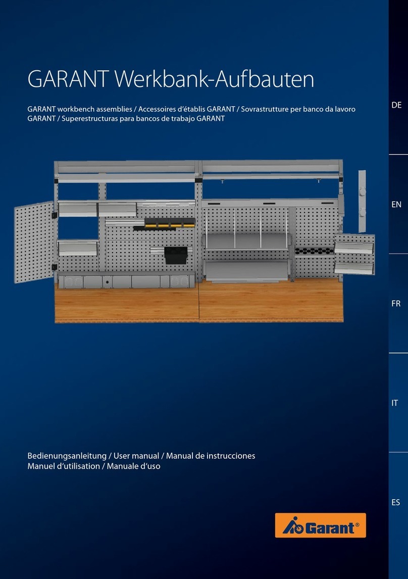 GARANT Workbench assembies user manual