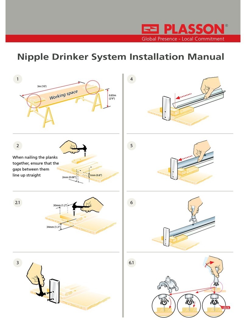 Plasson Nipple Drinker System installation manual