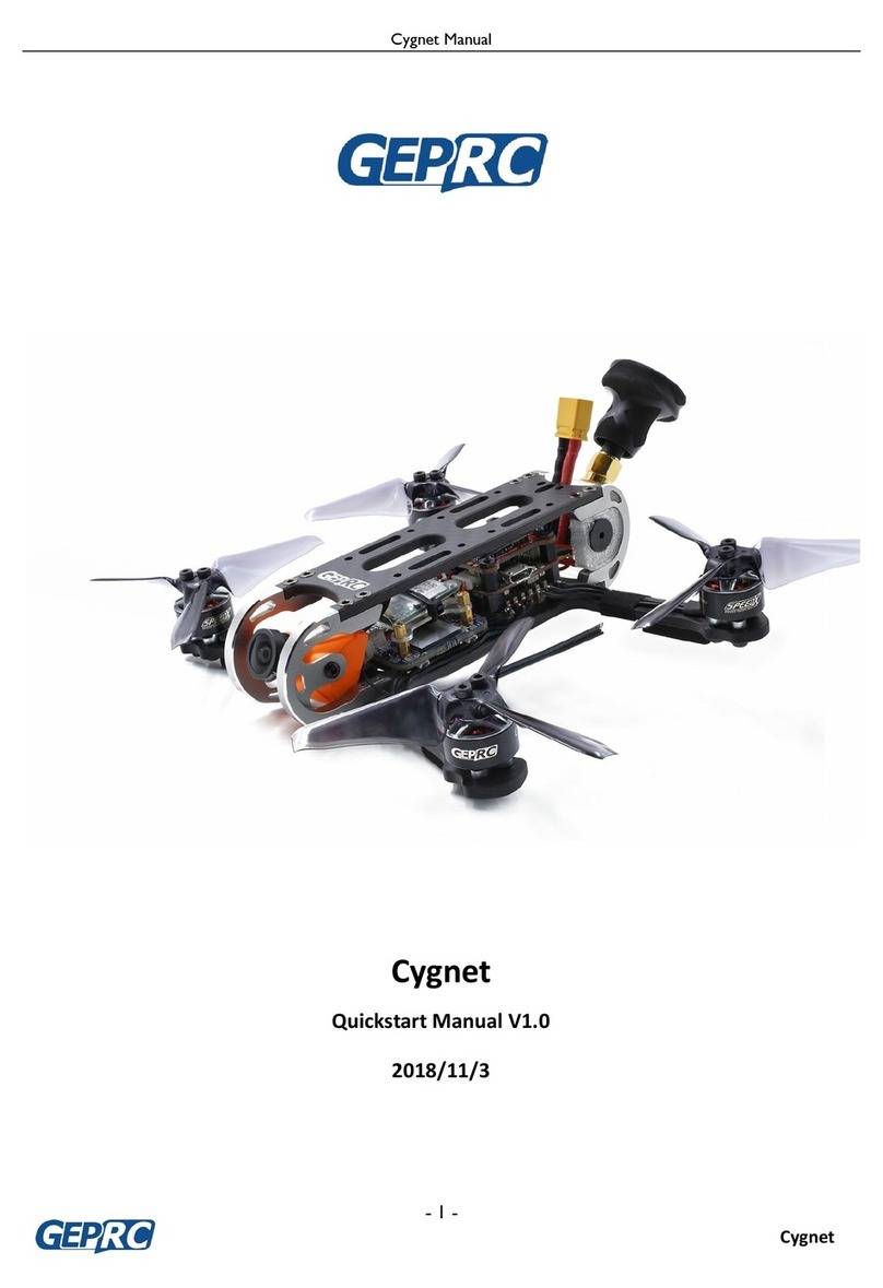 GEPRC Cygnet 3 Quick start manual