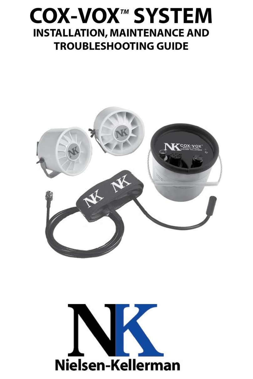 NK COX-VOX Operating instructions