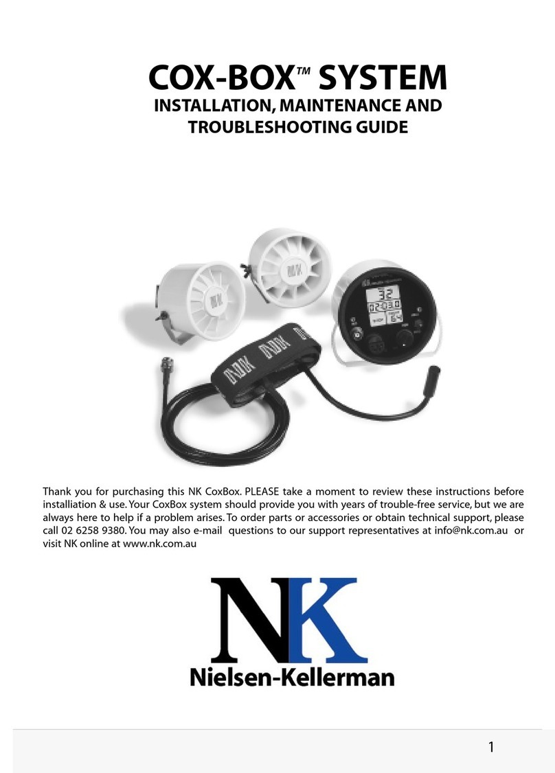 NK CoxBox Operating instructions