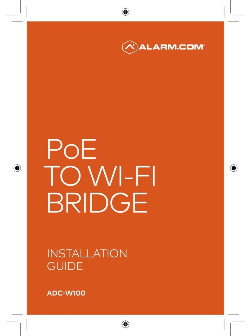 Alarmcom ADC-W100 User manual