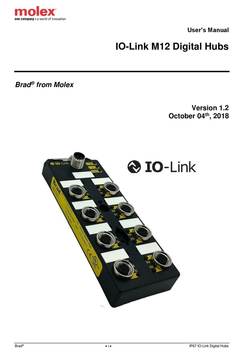 molex Brad IO-Link M12 user manual