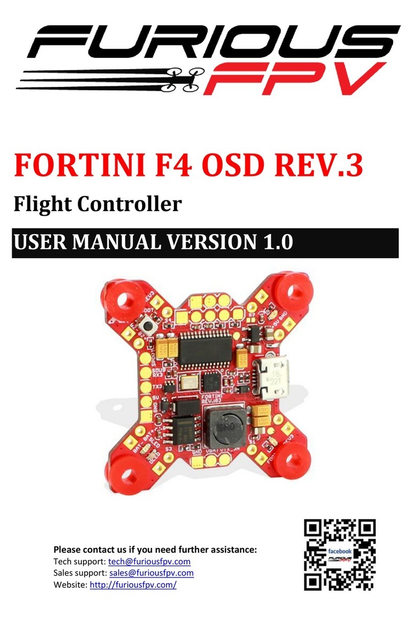 Furious FPV Fortini F4 OSD REV.3 user manual