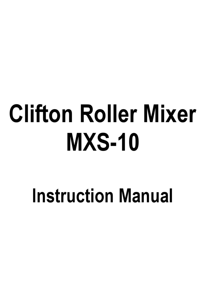 Clifton MXS-10 instruction manual
