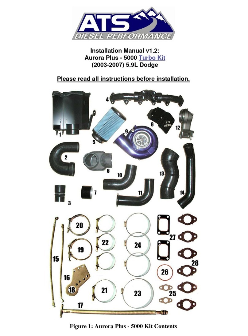 ATS Diesel Performance Aurora Plus - 5000 installation manual