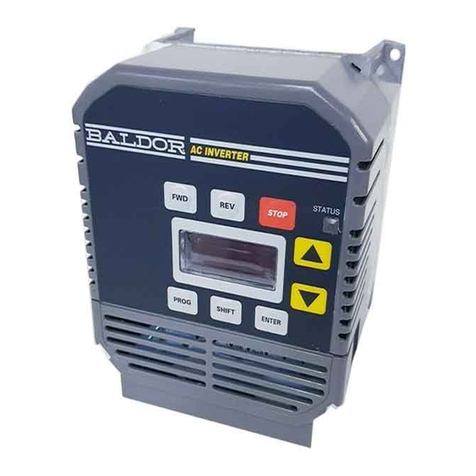 Baldor Series 10 Installation and operating manual