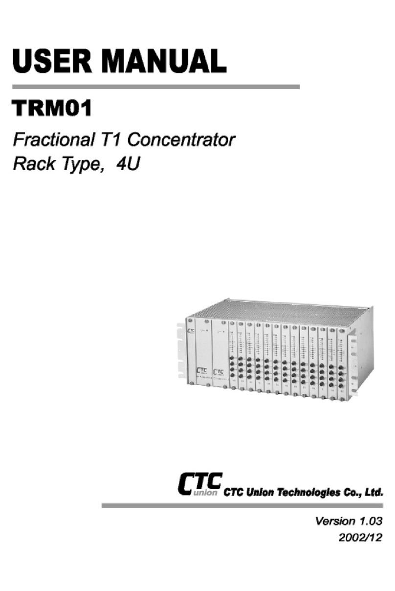 CTC Union TRM01 user manual