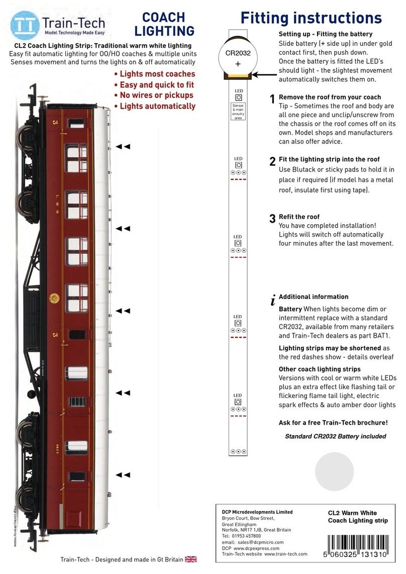 Train-Tech CL2 User manual Train-Tech CL2 User manual