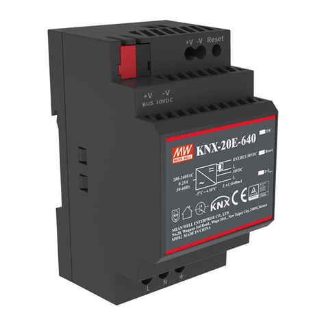 Meanwell KNX-20E-640 User manual