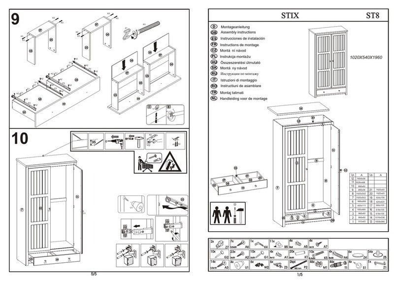 BOGFRAN STIX ST8 User manual