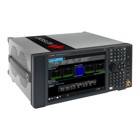 Keysight Technologies N9000B User manual Keysight Technologies N9000B User manual