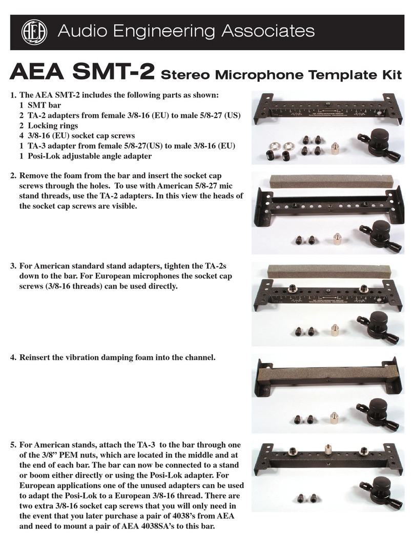 Audio Engineering Associates SMT-2 manual