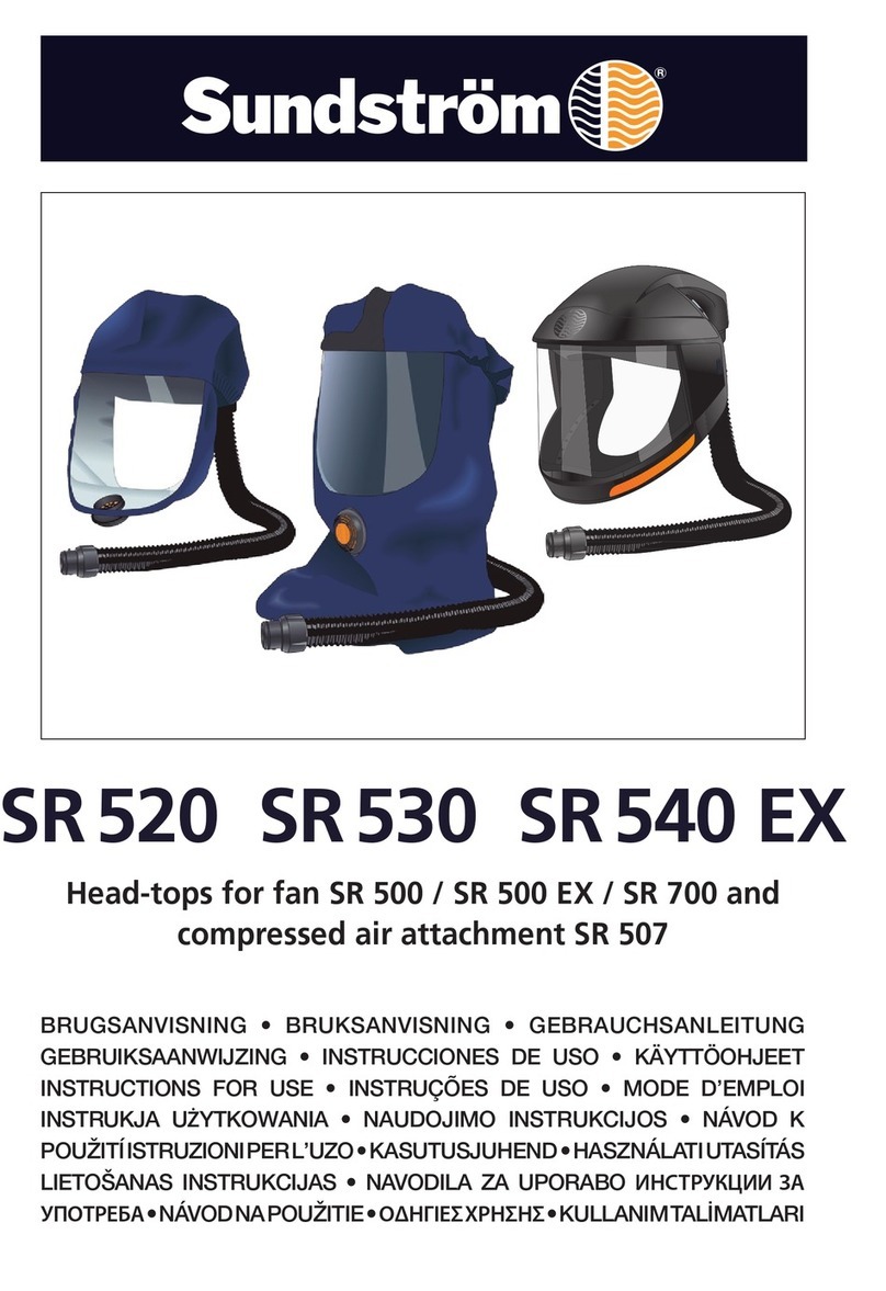 Sundstrom SR 540 EX Instructions for use Sundstrom SR 540 EX Instructions for use