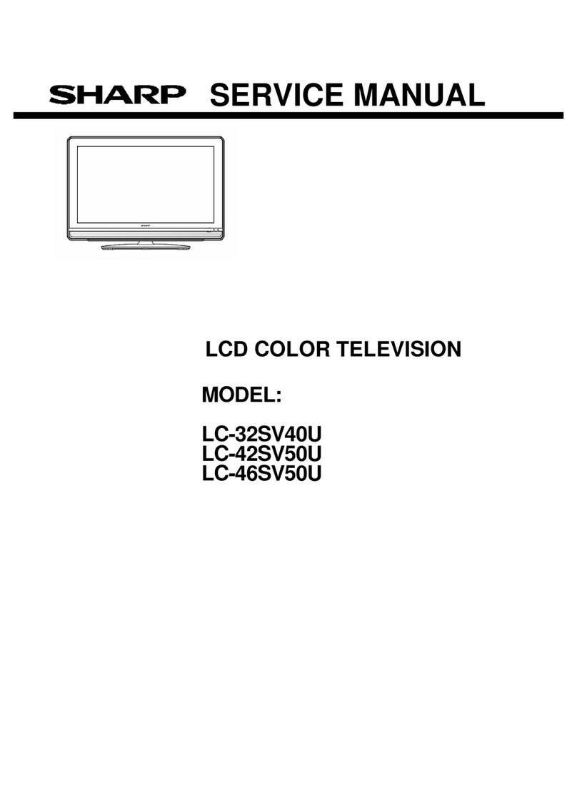 Sharp LC-32SV40U User manual