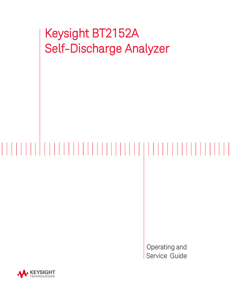 Keysight Technologies BT2152A Operating and service guide