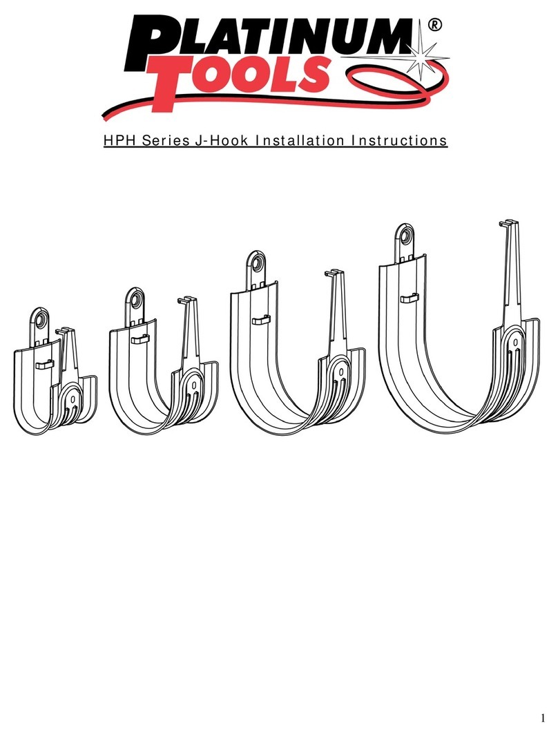 Platinum Tools HPH16 installation instructions