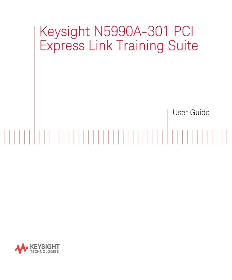 Keysight Technologies N5990A-301 user guide