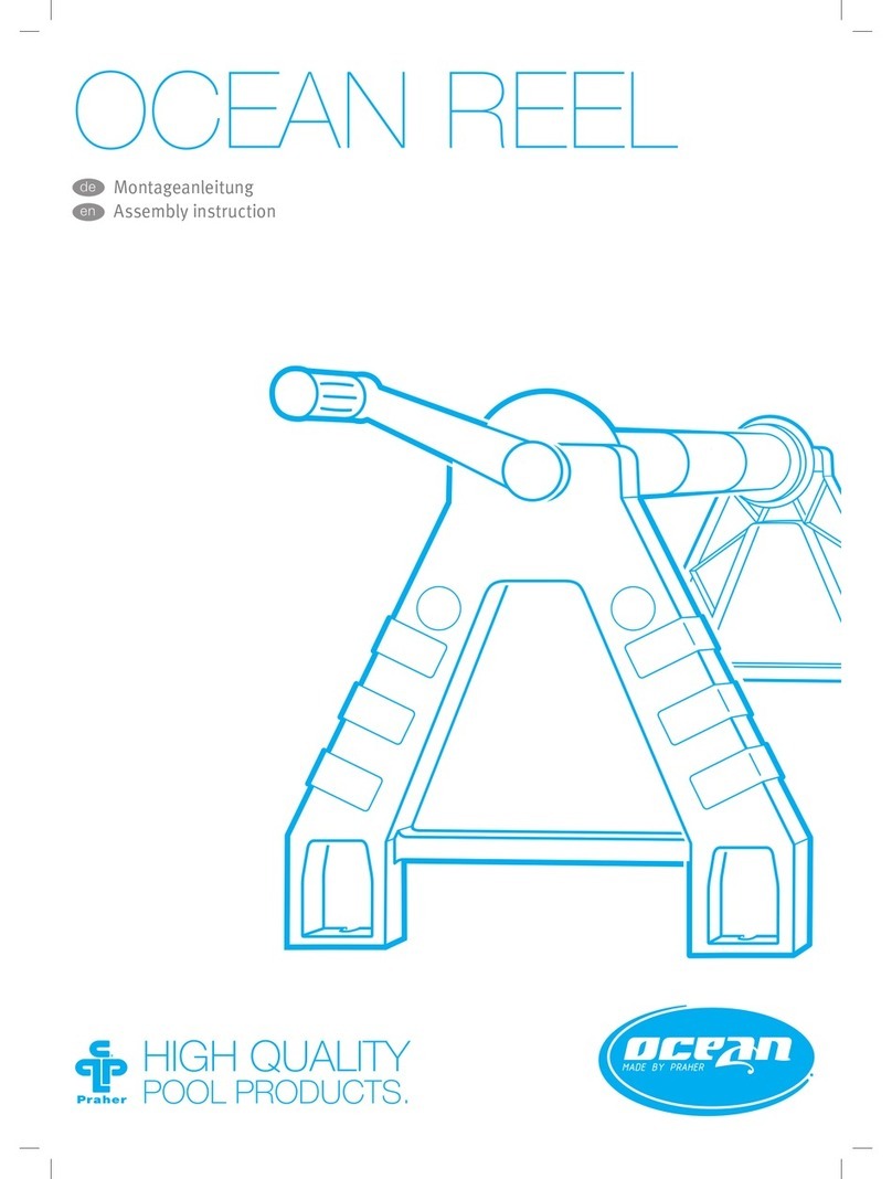 praher OCEAN REEL BASIC Assembly instruction