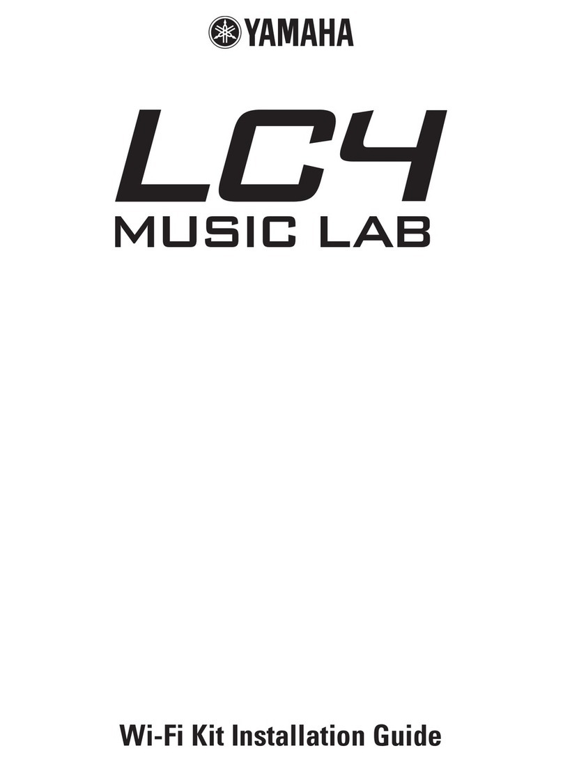Yamaha LC4 Music Lab installation guide