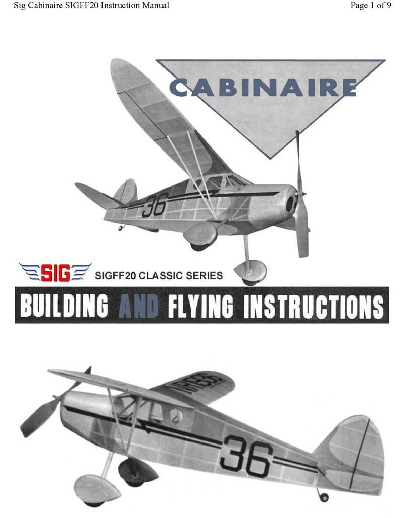 SIG Cabinaire SIGFF20 User manual