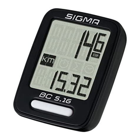 Sigma Sport BC 5.16 user manual