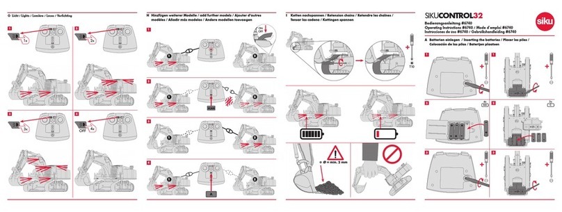 Siku Control32 6740 User manual
