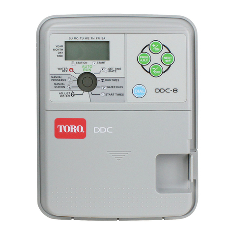 Toro DDC Series Installation and operating instructions