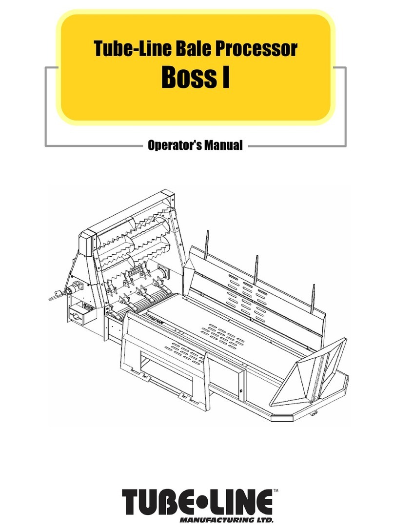 Tube-Line Boss I Operator's manual