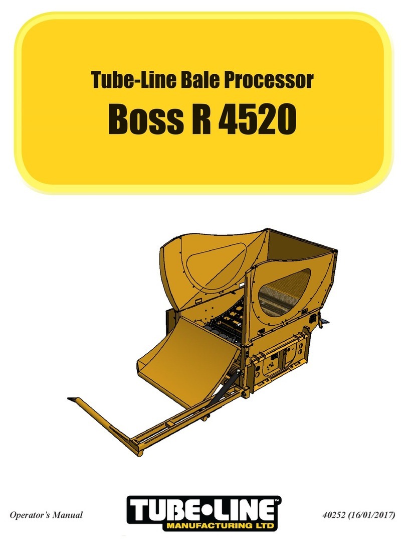 Tube-Line Boss R 4520 Operator's manual