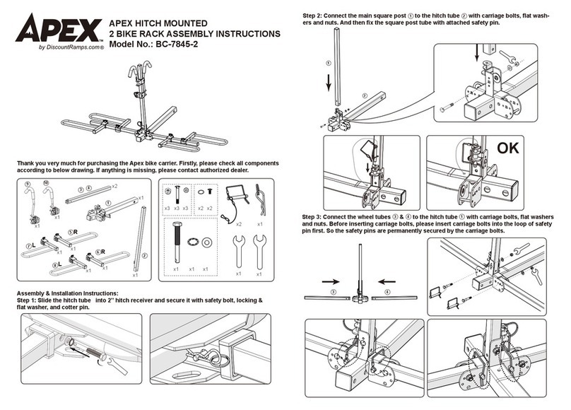 Apex Digital BC-7845-2 Assembly instructions