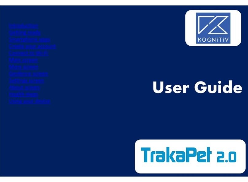 Kognitiv TrakaPet 2.0 user guide