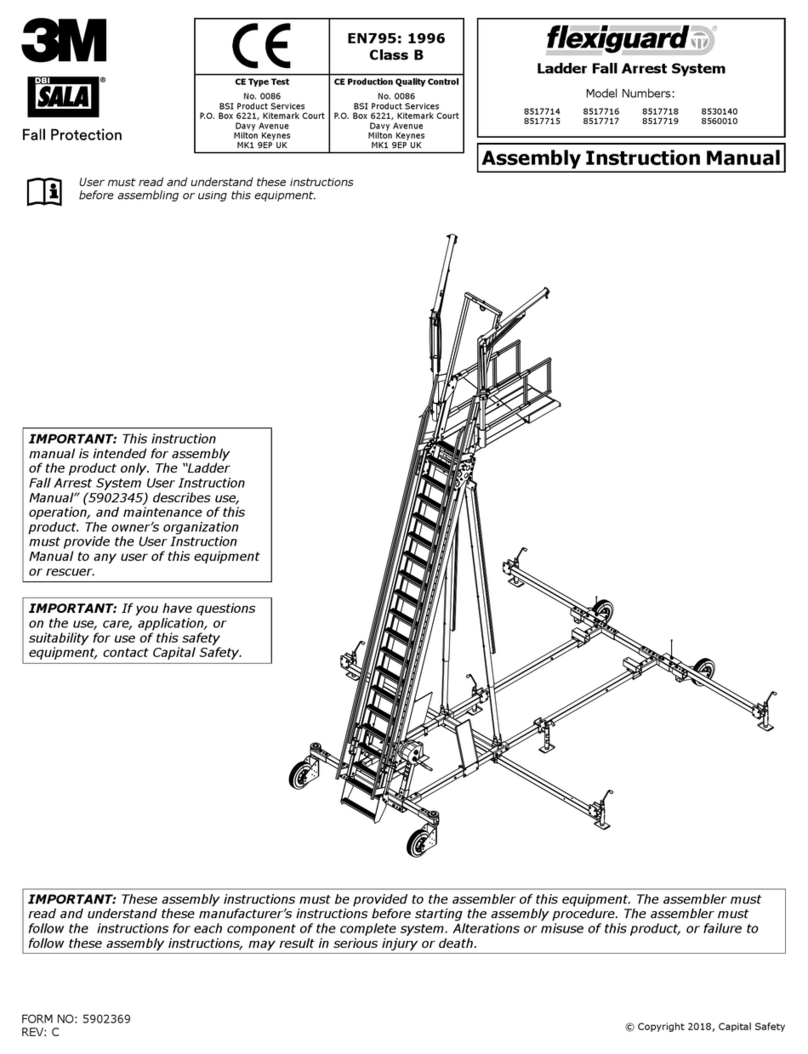 3M Flexiguard 8517714 Assembly & instruction manual