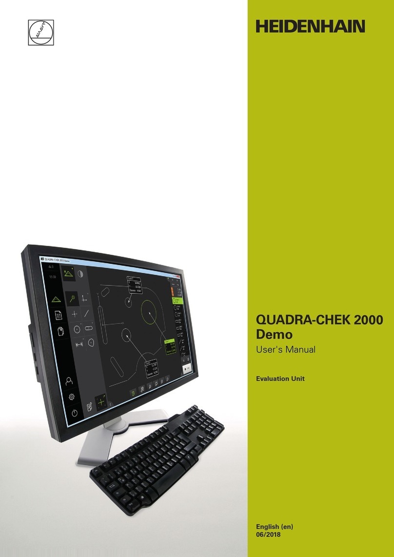HEIDENHAIN QUADRA-CHEK 2000 Demo user manual