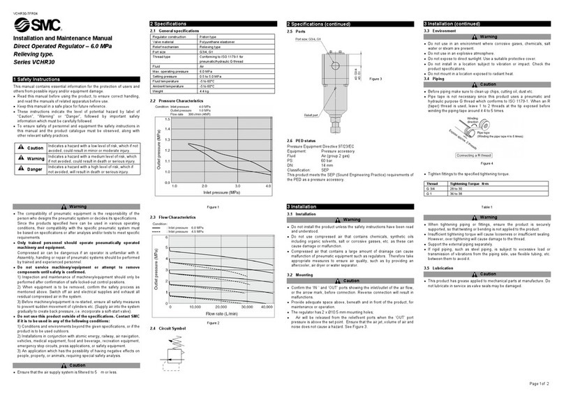 SMC Networks VCHR30 Series Manual