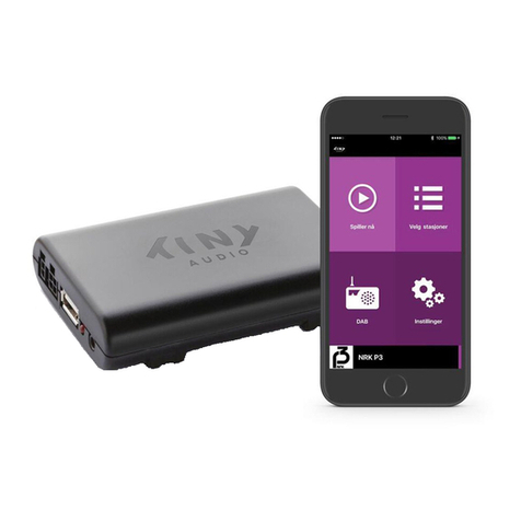 Tiny Audio C-SMART Installation and user manual Tiny Audio C-SMART Installation and user manual