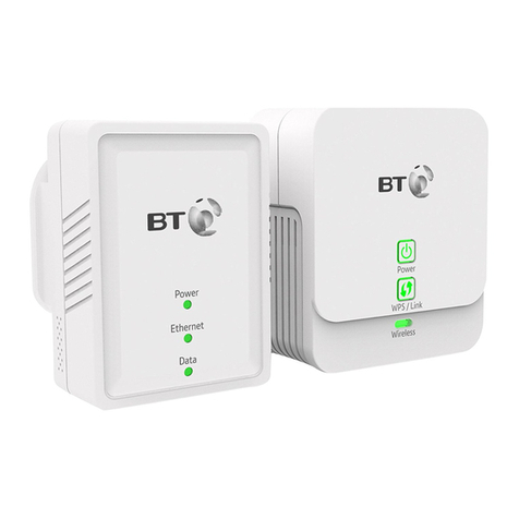 BT Essentials Wi-Fi Powerline 500 User manual