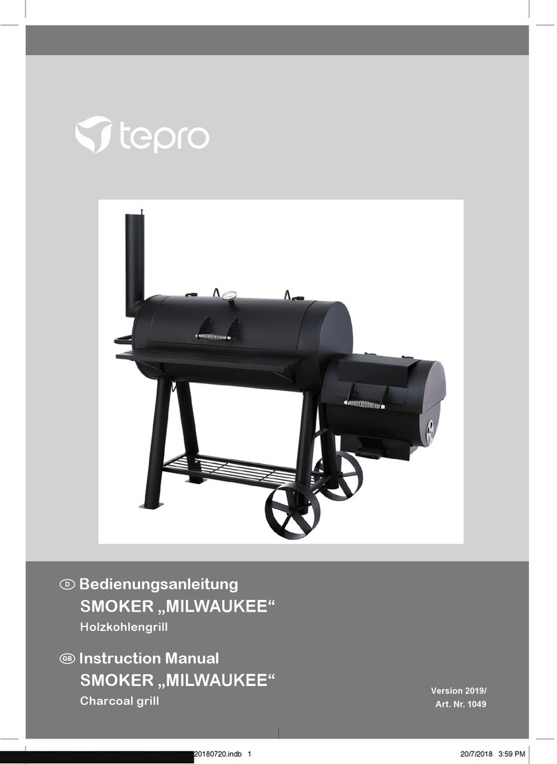 tepro MILWAUKEE instruction manual tepro MILWAUKEE instruction manual