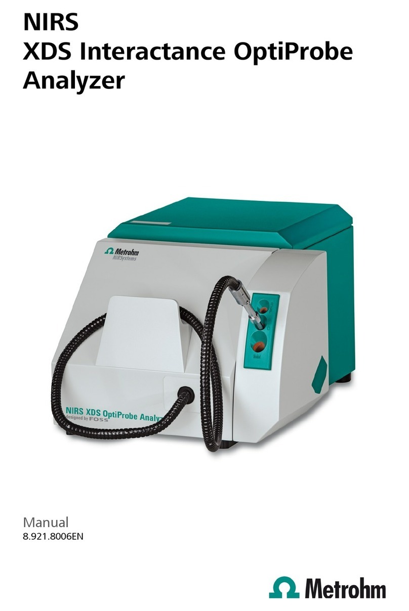 Foss XDS OptiProbe User manual