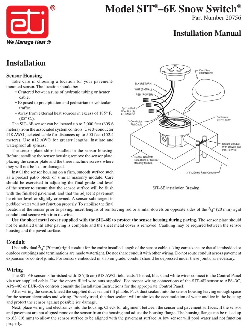ETI SIT-6E installation manual