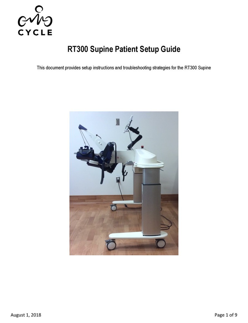 Cyclone Mobility RT300 Setup guide