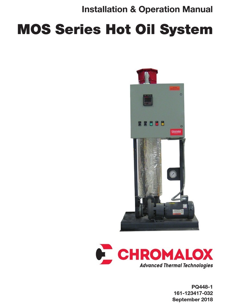 Chromalox MOS Series Installation & operation manual
