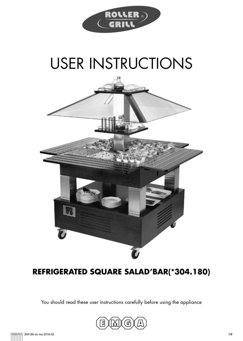Roller Grill SBC 40 F User instructions