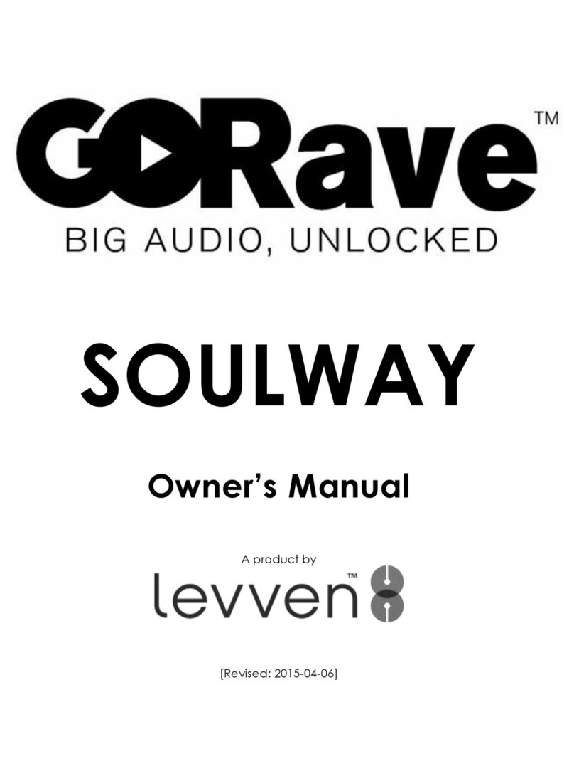 Levven GORave SOULWAY User manual