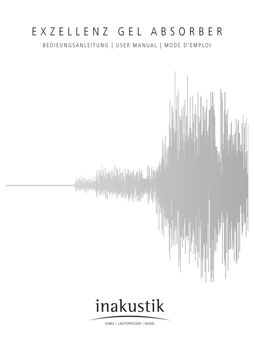 Inakustik Exzellenz user manual
