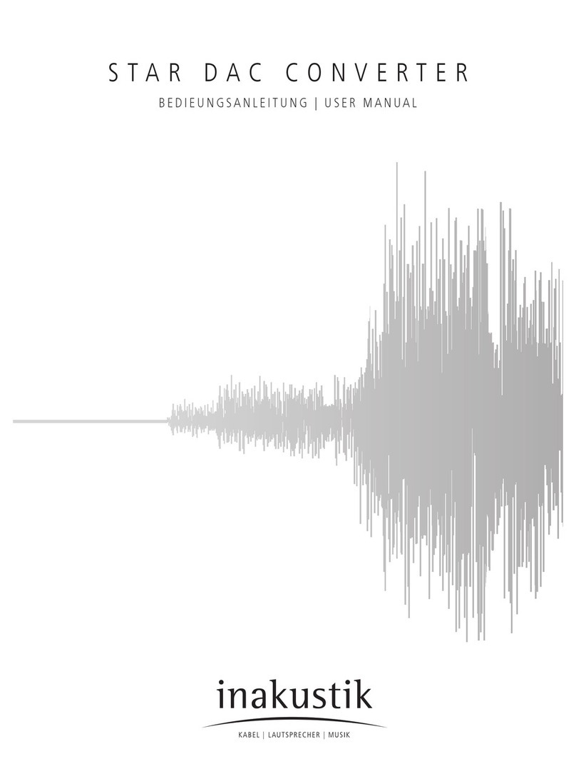 Inakustik STAR DAC user manual