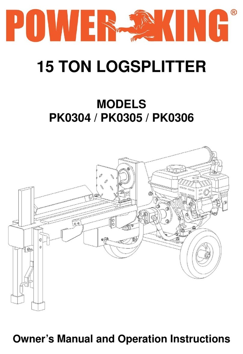 power King PK0304 Owner's manual & operating instructions