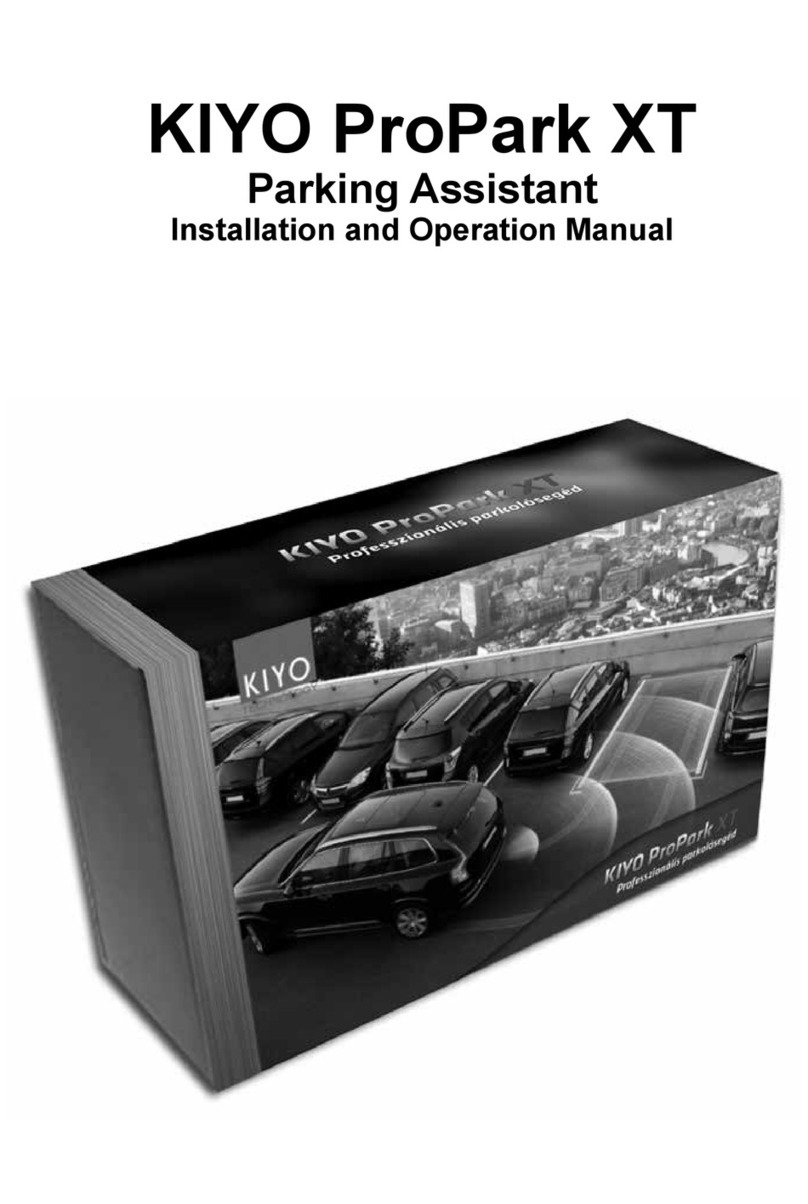 Kiyo ProPark XT Installation and operation manual